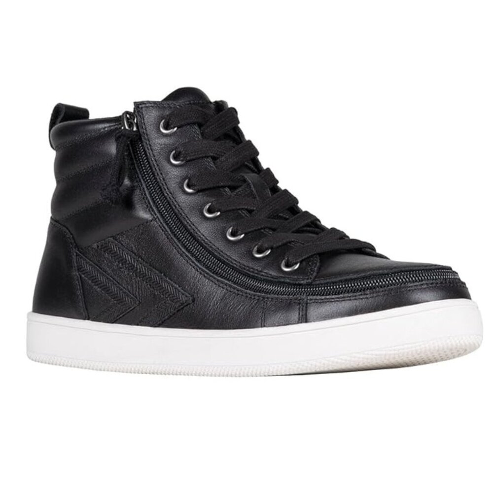 NEW Billy Footwear Mens Ten9 Adaptive Hi-Top Leather Sneakers Size 12 M KF257